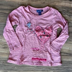 Naartjie Pink Long Sleeve T-Shirt